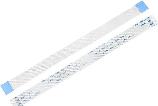 Main image of Flexible Flat Cable, 20 Pins 0.5mm Pitch 150mm FPC FFC Flexible Ribbon Cable for LCD TV Car Audio DVD Player Laptop 5Pcs (A Type)