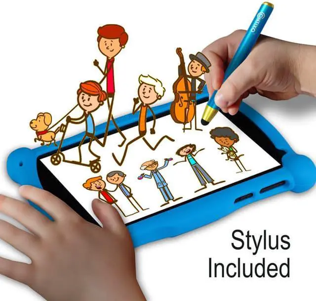 Alt view image 2 of 6 - Contixo Kids Tablet V10, 7-inch HD, Ages 3-7, Toddler Tablet with Camera, Parental Control 32GB, Wi-Fi, Learning Tablet for Children with Teacher's Approved Apps, Kid-Proof Case & Stylus, Blue