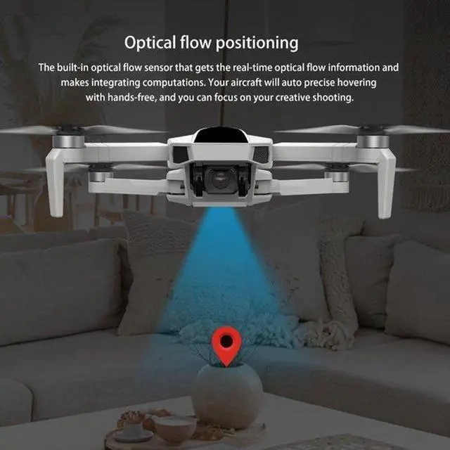 Alt view image 6 of 7 - Contixo F31 Pro Pocket Drone with 2.5K UHD Wifi Camera, FPV Quadcopter, Foldable, 25 Flight Time, Follow Me, Brushless Motors, 5GHz FPV Transmission, GPS Auto Return Home