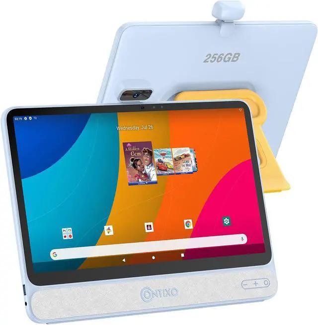 Main image of Contixo A3 15.6" IPS HD Educational Tablet Touch Screen Android 8GB 256GB Octa-Core, 2.4G & 5G Wi-Fi Kids Tablet  w/ 80 Disney eBooks, 13MP Camera & Built-in 10W Speaker (2023 Sep New Release)