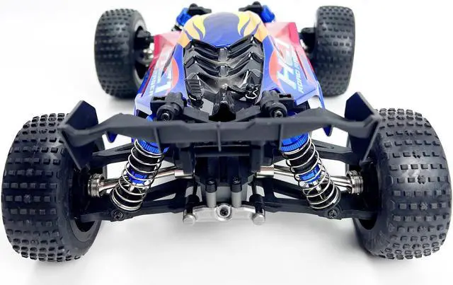 Alt view image 3 of 3 - Contixo 1:16 Fast Remote-Control Car, RC Car with Brushless Motor, 39KMH/25MPH 4x4 Offroad, Metal Oil-Filled Shocks, All-Terrain 2.4GHz RC Crawler for Adults & Boys