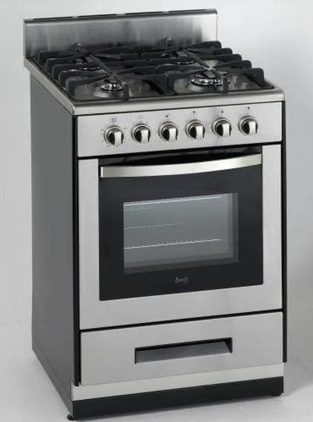 Alt view image 2 of 2 - Avanti  DG2450SS1:  Model  DG2450SS-1  -  24"  Deluxe  Gas  Range  -  Elite  Series