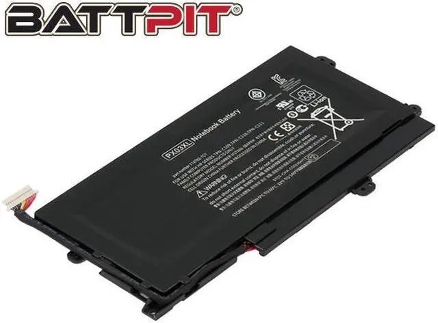 Main image of BattPit: 715050-001 battery for HP 714762-421, HSTNN-IB4P, PX03XL, TPN-C110, TPN-C111