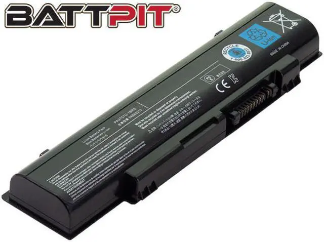 Main image of BattPit: Qosmio F755-3D350 battery for Toshiba PA3757U-1BRS, PABAS213 (11.1V 4400mAh 49Wh)