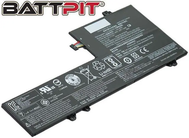 Main image of BattPit: Laptop Battery Replacement for Lenovo IdeaPad 720S-14IKB, 5B10M55951, L16C4PB2, L16M4PB2 (15V 3527mAh 53Wh)