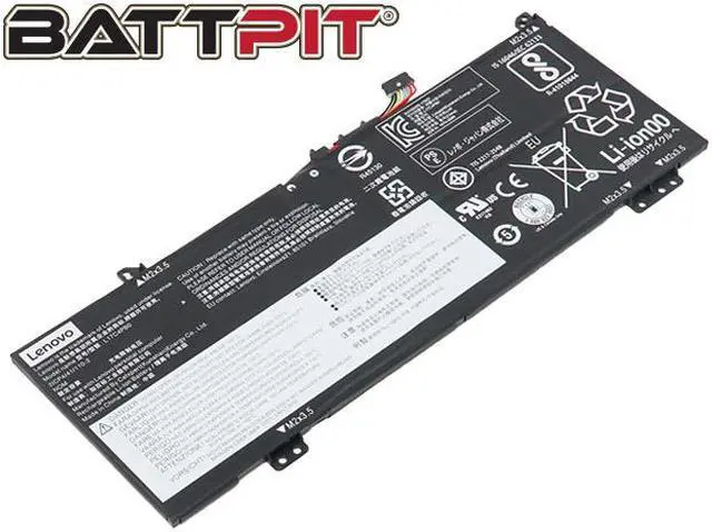 Main image of BattPit: L17M4PB0 battery for Lenovo Flex 6-14IKB, 2ICP4/41/110-2, 5B10Q16066, 5B10Q16067, L17C4PB0 (7.68V 5730mAh 44Wh) Li-polymer Laptop Battery