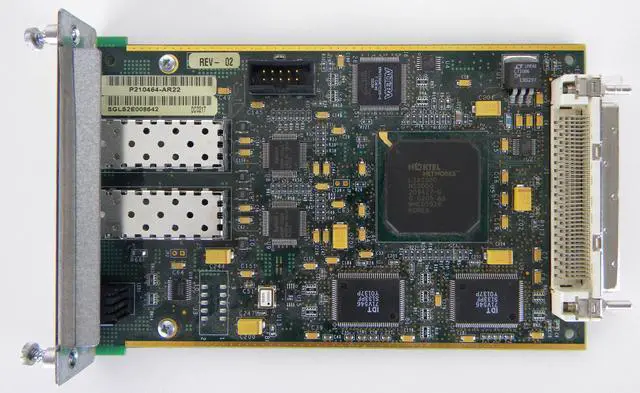 Alt view image 3 of 4 - NORTEL BAYSTACK BPS2000-2GE MDA 2-Port SFP GBIC Gigabit Uplink AL2033016