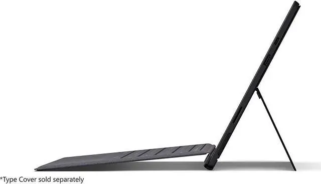 Alt view image 5 of 7 - Microsoft Surface Pro 7 (PVR-00016) Model 1866, Black