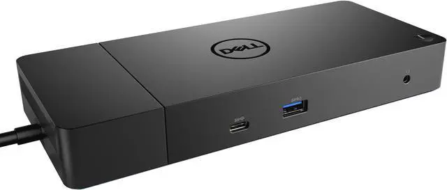 Alt view image 3 of 12 - Dell 5H8CR Docking Station WD19 130W USB-C, HDMI, Dual DisplayPort, Black (90W Power Delivery) 210-ARIO