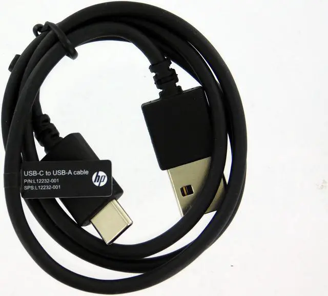 Alt view image 5 of 6 - HP USB-A to USB-C Cable (L12232-001)