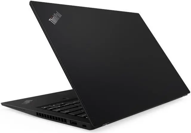 Alt view image 2 of 7 - Lenovo ThinkPad T490s Laptop (20NX-X10900) Intel i7-8565U, 16GB RAM, 512GB SSD, 14-inch 1920x1080 FHP Display, Win10 Home, MicroSD Reader, Fingerprint, ThinkShutter