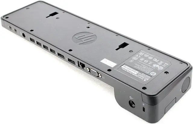 Alt view image 2 of 9 - HP 2013 UltraSlim Docking Station D9Y19AV#ABA