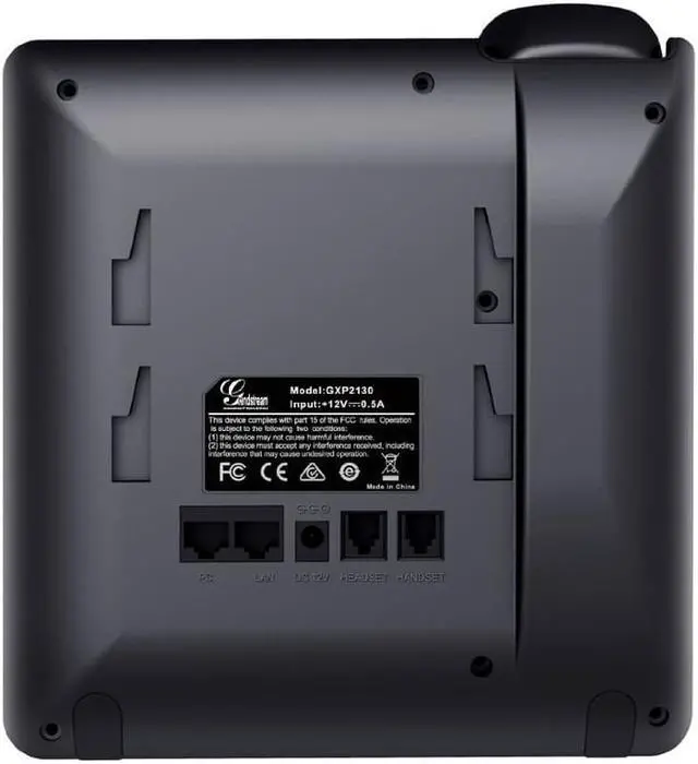 Alt view image 2 of 15 - Grandstream Enterprise IP Telephone GXP2130 (2.8" LCD, POE, Power Supply Included)