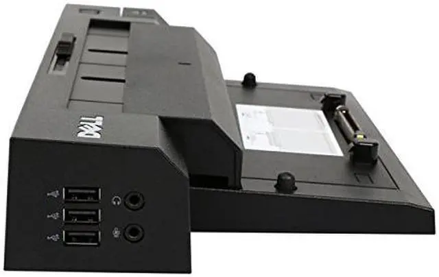Alt view image 2 of 8 - Dell E-Port Plus Advanced Port Replicator with USB 3.0 for E Series Latitudes, 130W AC (GNPHD)