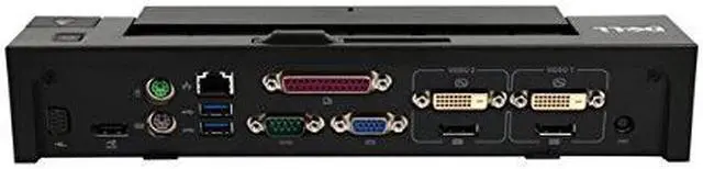 Alt view image 4 of 8 - Dell E-Port Plus Advanced Port Replicator with USB 3.0 for E Series Latitudes, 130W AC (GNPHD)