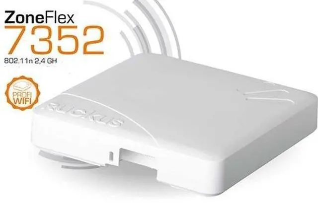 Alt view image 2 of 3 - Ruckus ZoneFlex Indoor Access Point (802.11N, 2X2:2, 901-7352-US00)