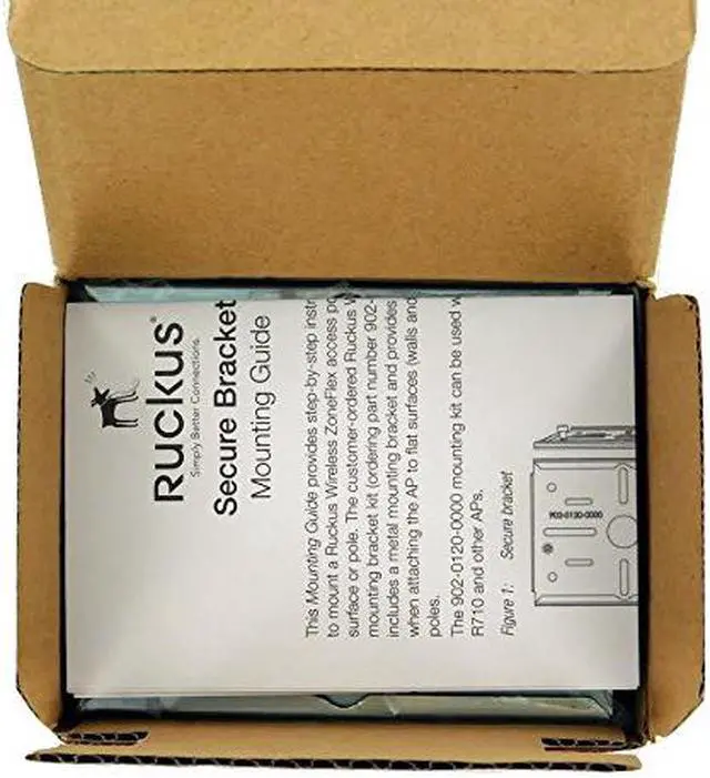Alt view image 3 of 8 - RUCKUS 902-0120-0000 Multipurpose Mounting Bracket for Indoor AP's