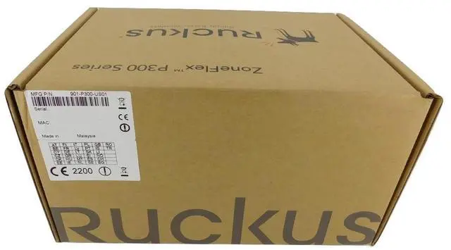 Alt view image 5 of 6 - Ruckus Zoneflex Outdoor Wireless Bridge 901-P300-US01 (802.11ac, 5GHz, POE)