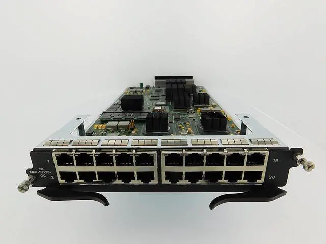 Alt view image 2 of 7 - Brocade NetIron XMR Series 20-Port 10/100/1000 Copper Module
