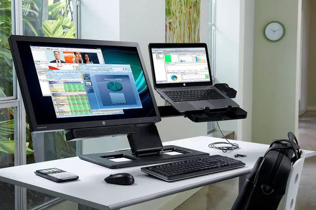 Alt view image 2 of 6 - HP UltraSlim Dock 2013 Docking Station D9Y32
