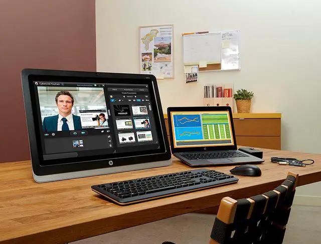 Alt view image 3 of 6 - HP UltraSlim Dock 2013 Docking Station D9Y32