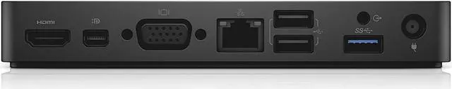 Main image of Dell WD15 Monitor Dock 4K with 130W Adapter, USB-C, (450-AFGM, 6GFRT)