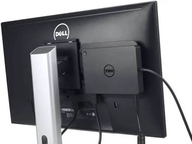 Alt view image 3 of 13 - Dell WD15 Monitor Dock 4K with 130W Adapter, USB-C, (450-AFGM, 6GFRT)