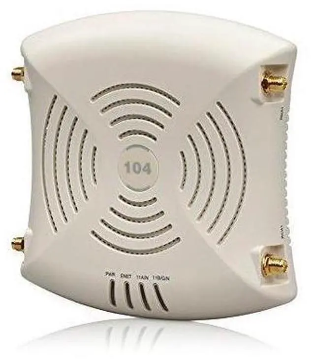 Main image of Aruba Networks AP-104 Wireless Access Point, 802.11a/b/g/n, 2x2:2 Dual Radio, 300Mbps per radio, Ant