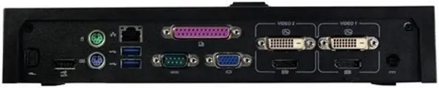 Alt view image 2 of 6 - Dell E-Port Plus Advanced Port Replicator with USB 3.0 for E Series Latitudes, 130W AC