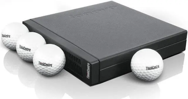 Alt view image 3 of 5 - Lenovo ThinkCentre M93P Tiny Form Factor Business Desktop Computer, Intel Dual-Core i5-4570T Processor up to 3.60 GHz, 8GB RAM, 128GB SSD, WiFi, USB 3.0, VGA, Windows 10 Pro (Renewed)