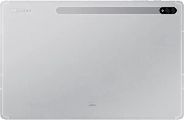 Alt view image 2 of 16 - Samsung Galaxy Tab S7+ 12.4-in 128GB Tablet - Mystic Silver SM-T970NZSAXAR (2020)