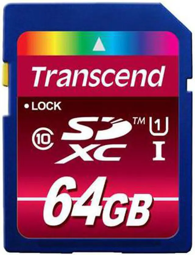 Alt view image 3 of 20 - Transcend 64GB SDXC Class 10 UHS-I 80MB/Sec Flash Memory Card Model TS64GSDXC10U1