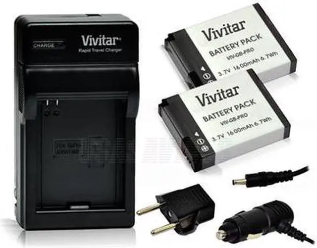 Main image of Vivitar Travel Quick Charger for GoPro AHDBT-001 Battery