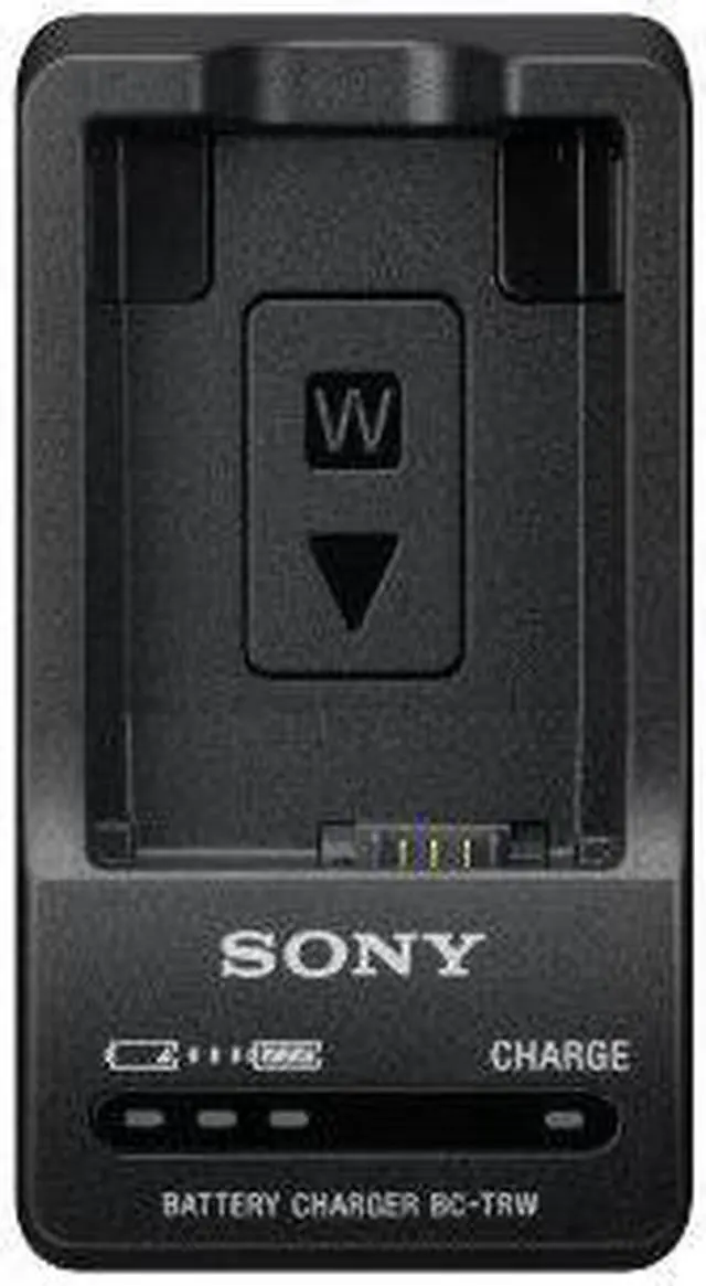 Alt view image 3 of 20 - Sony BC-TRW Compact 100/240V Quick Charger for  NP-FW50 Battery #BCTRW