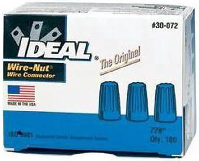 Alt view image 3 of 13 - IDEAL 30-072 Twist On Wire Connector, 22 AWG to 14 AWG, 300 V, Standard Style,