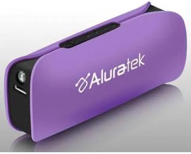 Alt view image 7 of 20 - Aluratek APBL01FV Portable Battery Charger - Violet
