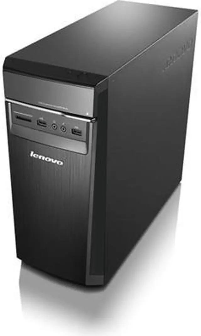 Alt view image 3 of 5 - Lenovo Desktop Computer H50 (90BG003KUS) AMD A10-7800 8GB DDR3 1TB HDD 120GB SSD AMD Radeon R9 360 2 GB GDDR5 Windows 10 Home 64-Bit