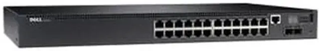 Main image of Dell Networking N2024 - 24 ports - managed switch - rack-mountable
