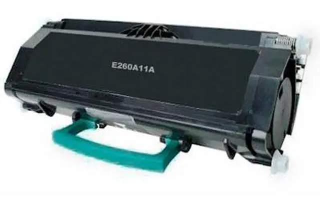 Alt view image 2 of 9 - Lexmark E260A31G Toner Cartridge - Black