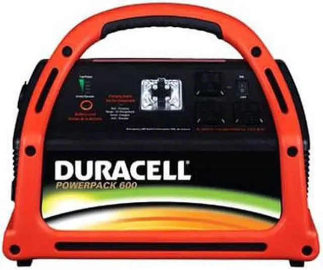 Main image of Duracell Powerpack Pro 1300 DR600PWR|1,300 AMPs|Jumpstarts 4, 6 and 8 cylinder vehicles|160 PSI |600 watts |2 X 2.4A USB ports |ajustable LED light