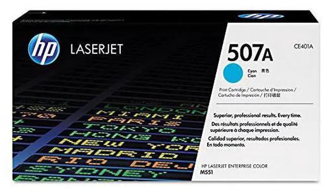 Alt view image 5 of 6 - HP 507A (CE401A-G) Cyan Original LaserJet Toner Cartridge for US Government