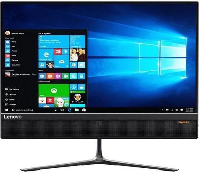 Alt view image 2 of 9 - Lenovo All-in-One Computer IdeaCentre 510-23ASR AMD A6-9210 8GB DDR4 2TB HDD 23" Touchscreen Windows 10 Home 64-Bit