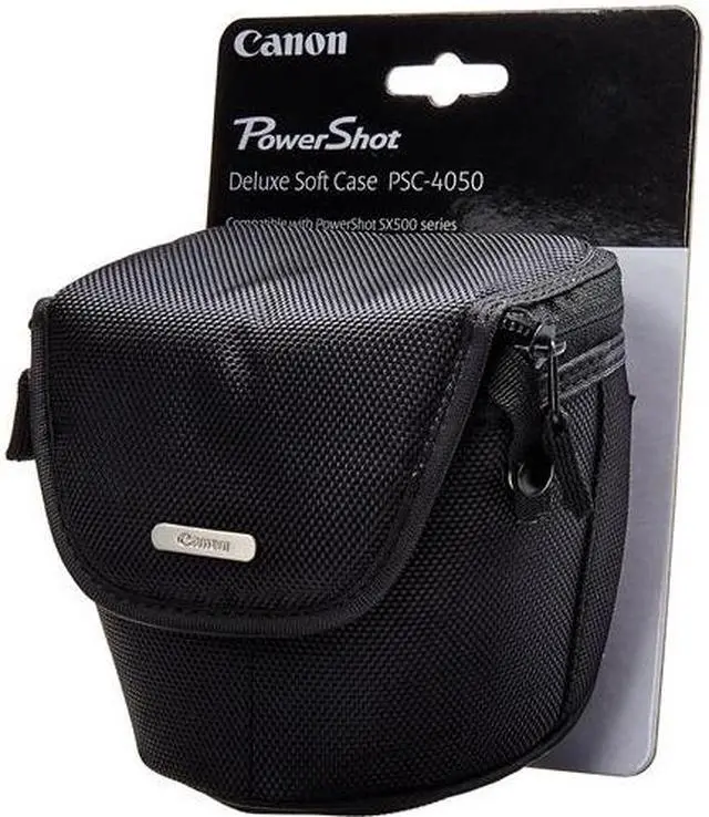 Alt view image 4 of 16 - Canon PSC-4050 Deluxe Soft Case IS Camera -Black