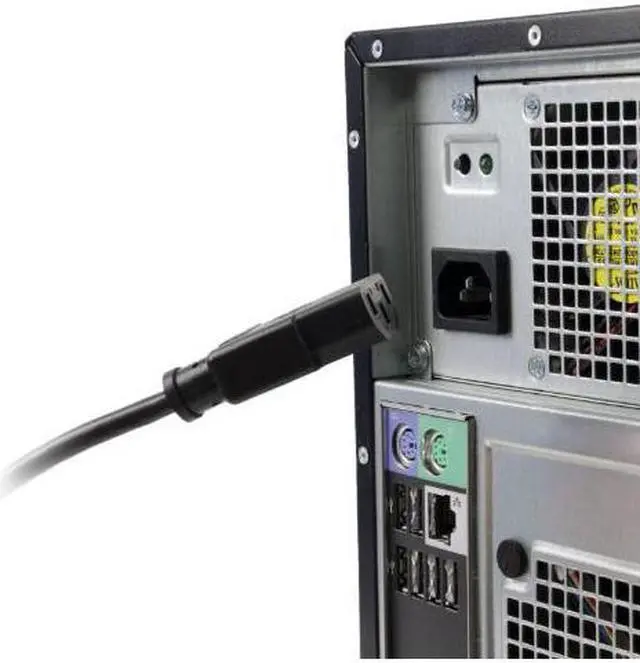 Alt view image 3 of 7 - C2g 6Ft Computer Power Cable