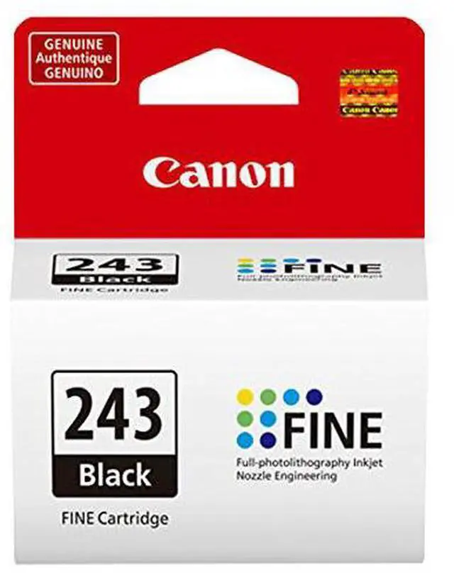 Alt view image 3 of 17 - Canon PG-243 Printer - Ink Cartridges Pigment Black