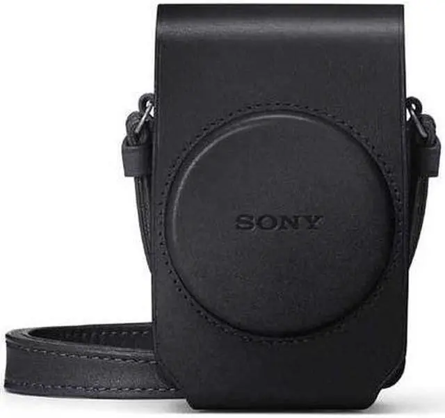 Alt view image 4 of 9 - Sony Vertical Type Soft Carrying Case for Cyber-shot RX100 and RX100II Cameras