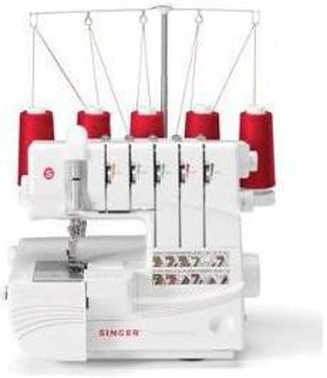 Alt view image 6 of 13 - Singer Professional 5 Serger 14T968DC Electric Sewing Machine - Portable