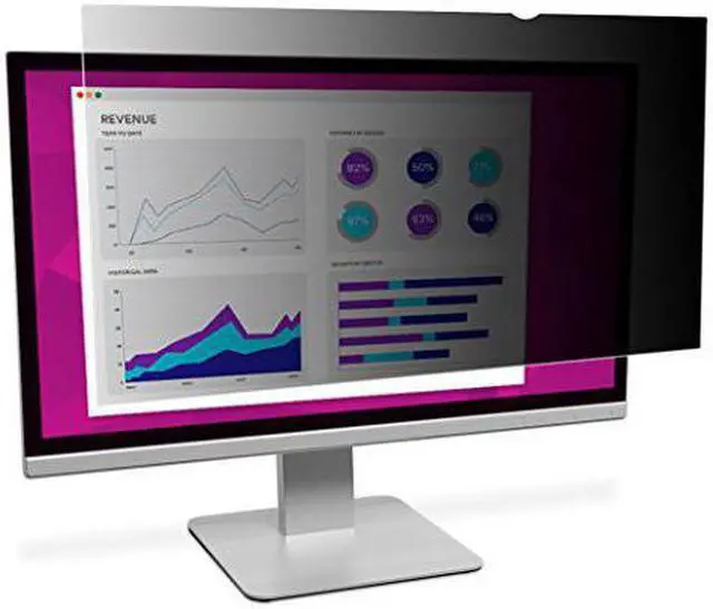 Main image of 3M HC240W1B High Clarity Privacy Filter For 24 Inch Widescreen Monitor (16:10) - Display Privacy Filter - 24 Inch Wide - Black