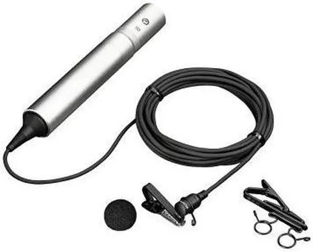 Alt view image 3 of 8 - Sony ECM-44 Series ECM-44B Omni-Directional Lavaliere Microphone