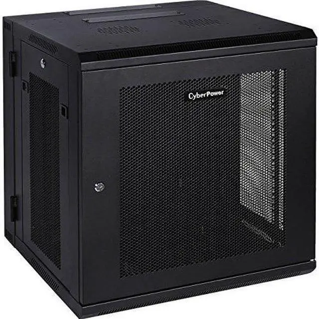 Alt view image 9 of 19 - CYBERPOWER CR12U51001 12U WALL MNT RACK